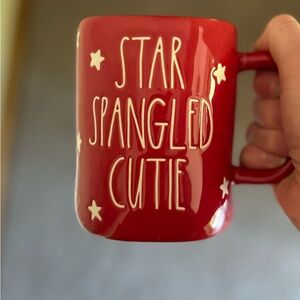 Rae Dunn Patriotic Star Spangled Cutie Mug